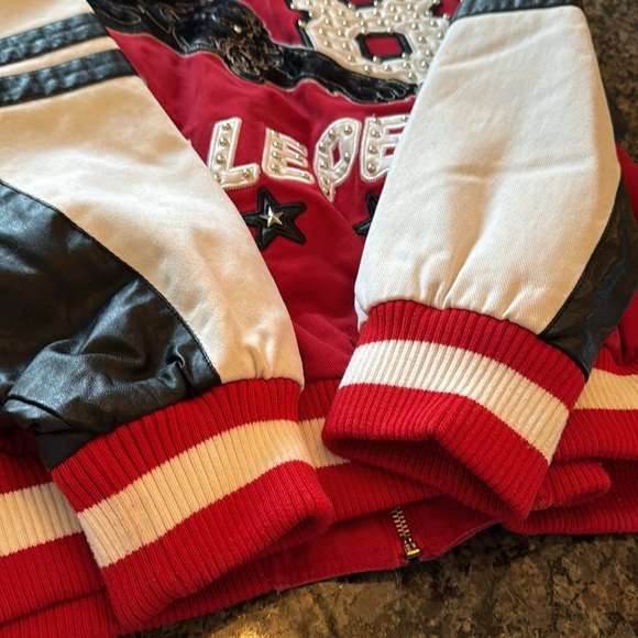 Pelle pelle vintage Red and White panther varsity Jacket EUC 4XL - Picture 14 of 17